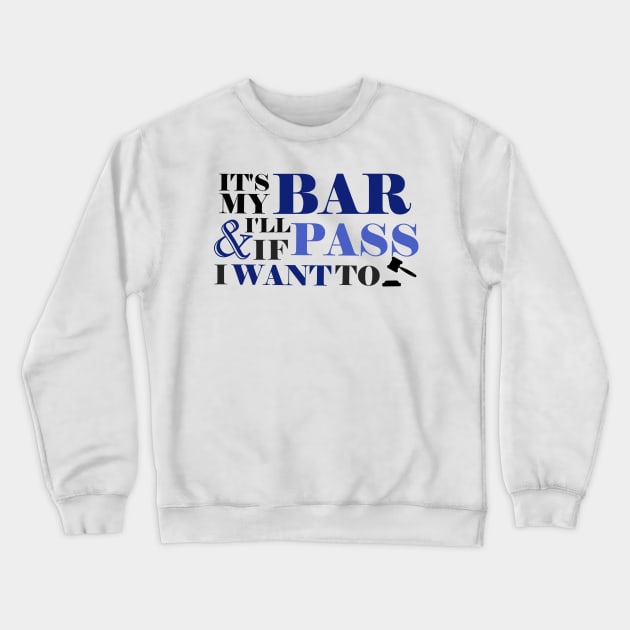 Rockin' the Bar! Crewneck Sweatshirt by ALifeSavored